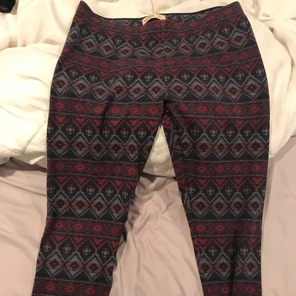 Full length patterned leggings